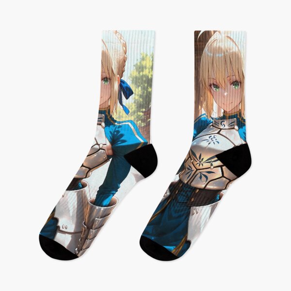 Item preview, Saber Fate Stay Night Blue Armor Shrine Walk designed and sold by MicaheHaffner.