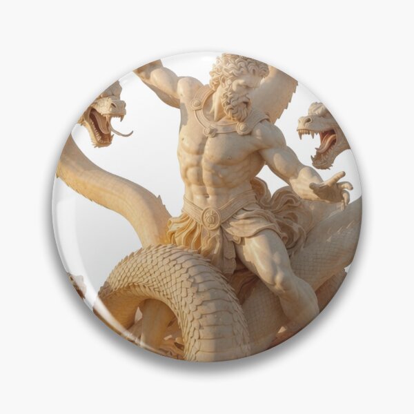 Item preview, Hercules and the Hydra - Greek Hero vs. Mythological Monster designed and sold by Bluesax.