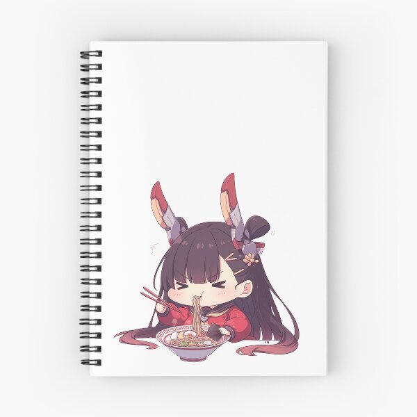 Item preview, Noshiro Azur Lane Kawaii Ramen Chibi Naval Noodle Moment designed and sold by mildaclairmo.