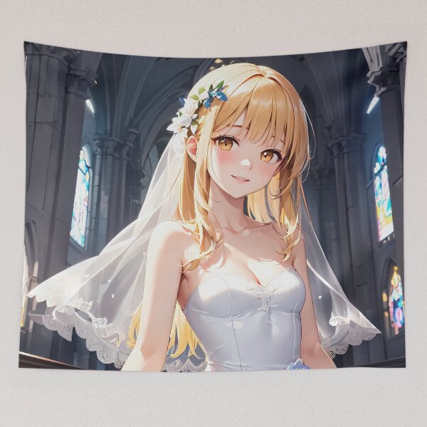 Item preview, Mahiru Shiina Angel Next Door Wedding Chapel Grace designed and sold by MicaheHaffner.