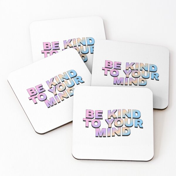 Item preview, Be Kind to Your Mind Sticker designed and sold by TheStickerPsych.