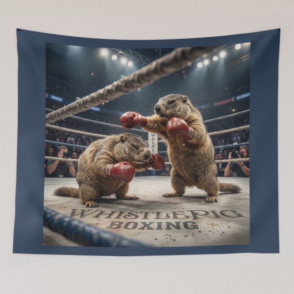 Item preview, Groundhogs Boxing designed and sold by Tridentulus.
