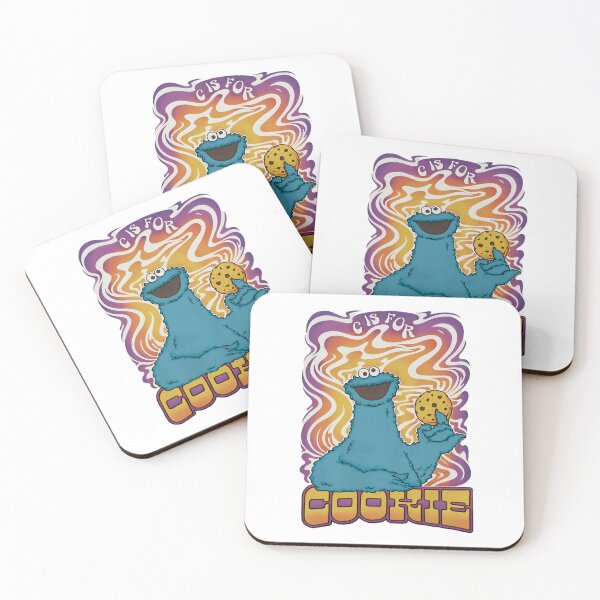 Item preview, Cookie Monster C Is For Cookie Psychedelic designed and sold by MindrootEchoart.