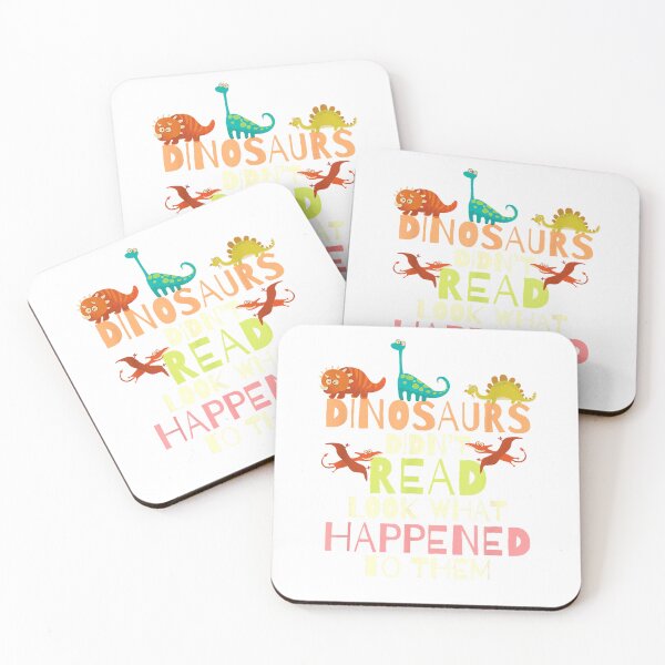 Item preview, Dinosaurs Didnt Read Look What Happened to Them Teacher T-Shirt Small designed and sold by KTY-NUSS.