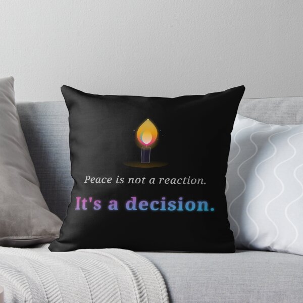 Item preview, Peace Is Not a Reaction Its a Decision designed and sold by TheEccentricVox.