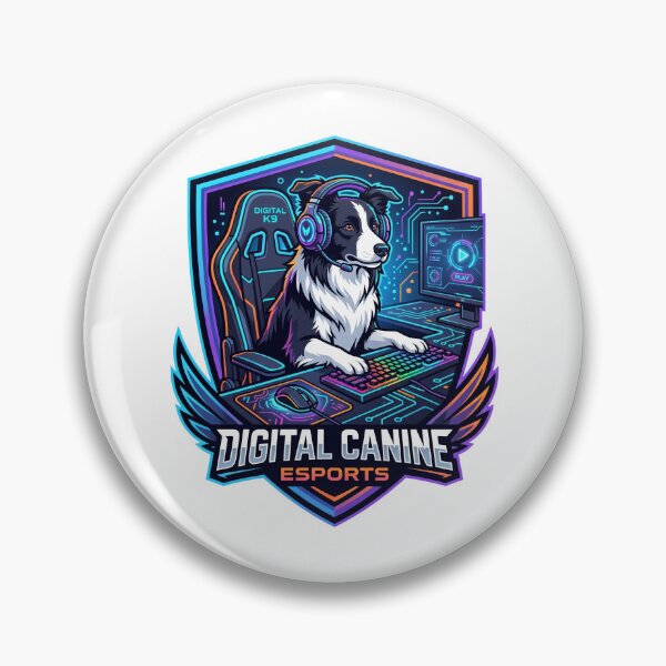 Item preview, Border Collie Esports Dog Squad Gaming Pro designed and sold by PictoVibe.