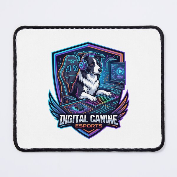 Item preview, Border Collie Esports Dog Squad Gaming Pro designed and sold by PictoVibe.