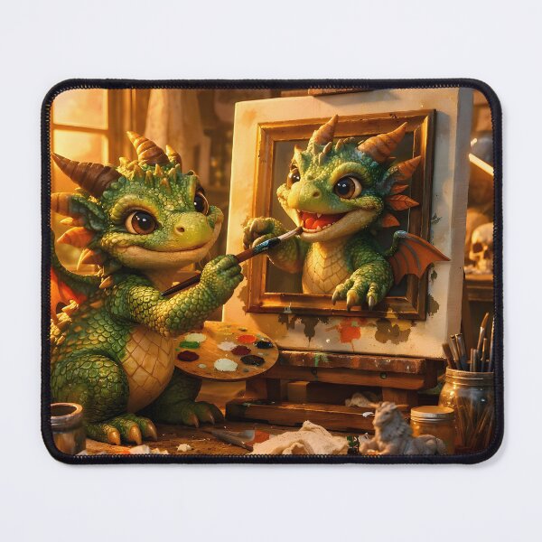 Item preview, A Dragon Self Portrait designed and sold by ttrimm.