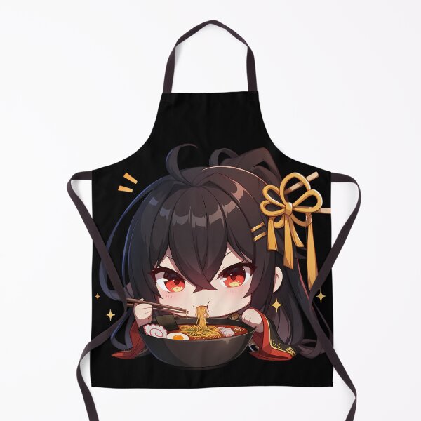 Item preview, Taihou Azur Lane Chibi Ramen Slurp Red Eyes Ribbon designed and sold by mildaclairmo.