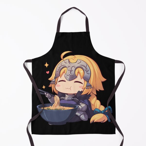 Item preview, Jeanne dArc Fate Grand Order Kawaii Ramen Chibi Knight Smile designed and sold by mildaclairmo.