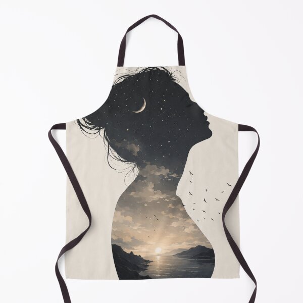 Item preview, Inner Universe – Cosmic Soul Double Exposure Art designed and sold by NomadUSArt.