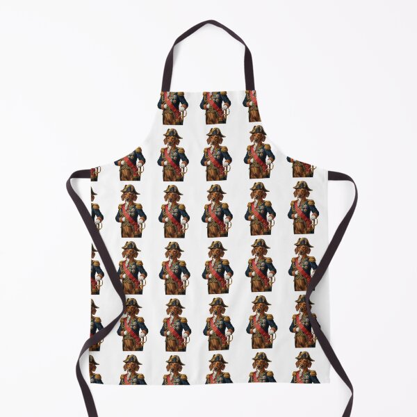 Item preview, Napoleon Bonabark Dachshund Emperor Historical Portrait designed and sold by PictoVibe.