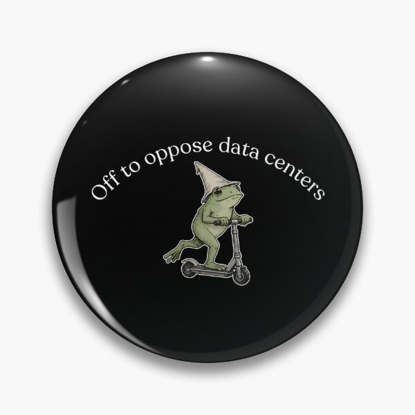 Item preview, Off To Oppose Data Centers designed and sold by Home-Crea-Abode.