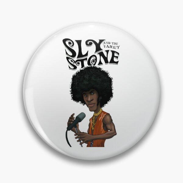 Item preview, Sly And The Family Stone Retro Caricature designed and sold by MindrootEchoart.