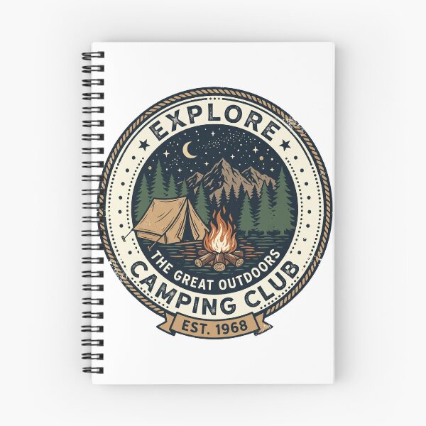 Item preview, El Club de Acampada al Aire Libre designed and sold by misbahsiro.