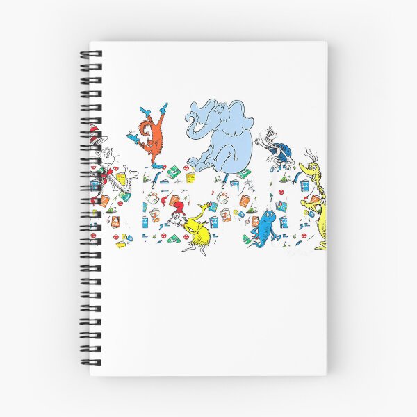 Item preview, Dr. Seuss Characters Read Design for Youth and Adult T-Shirt designed and sold by gidget-gadget.