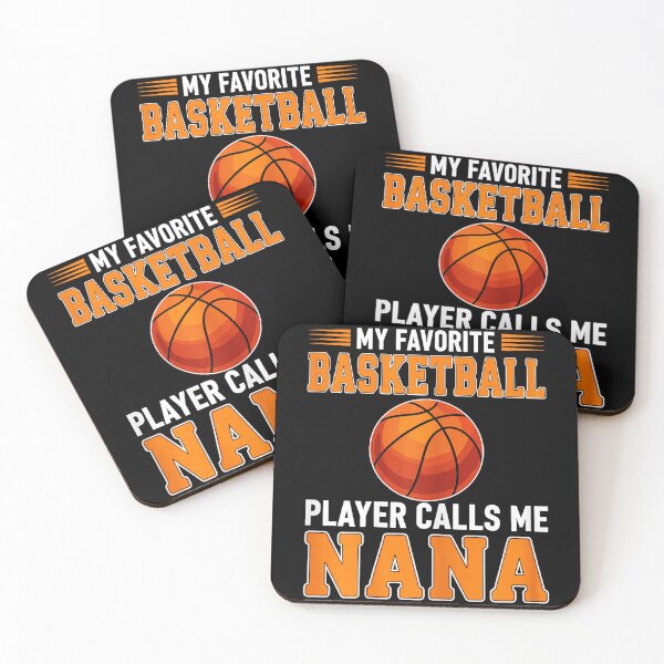 Item preview, My Favorite Basketball Player Calls Me Nana Funny Sports Family designed and sold by allistermariam.