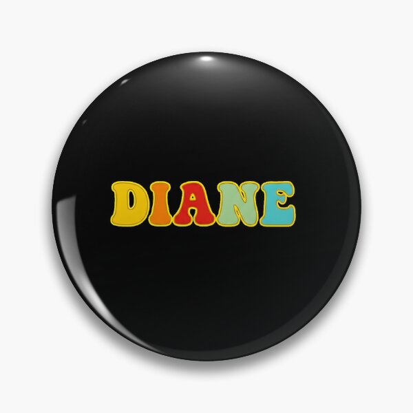 Item preview, ❤️ Diane Personalized Name Wavy Retro Shirt, Coffee Mug, Sticker Gift designed and sold by HelixPedia.