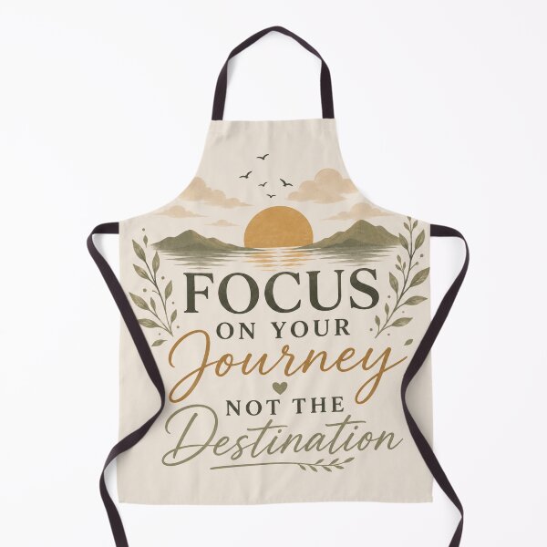 Item preview, Focus on Your Journey, Not the Destination – Inspirational Nature Quote designed and sold by NomadUSArt.