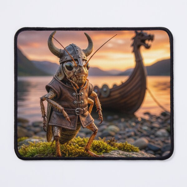 Item preview, Cricket Viking Is a Scourge Unto These Shores designed and sold by Tridentulus.