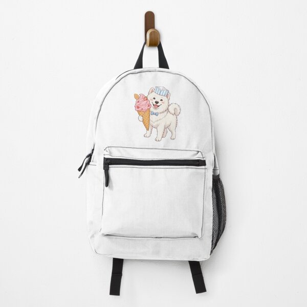 Item preview, Cute Samoyed Ice Cream Artisan Parlor Pastel designed and sold by PictoVibe.