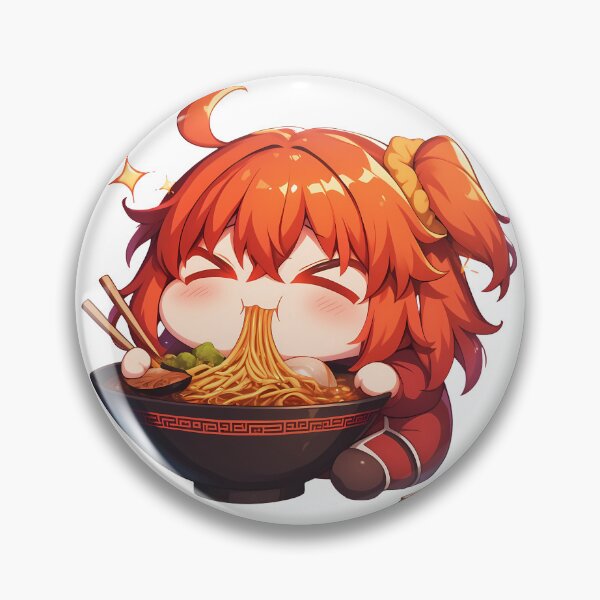 Item preview, Gudako Fate Grand Order Orange Chibi Ramen Energy designed and sold by mildaclairmo.