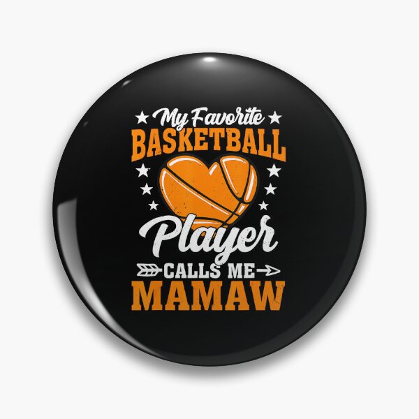 Item preview, My Favorite Basketball Player Calls Me Mamaw Funny Family Sports designed and sold by allistermariam.