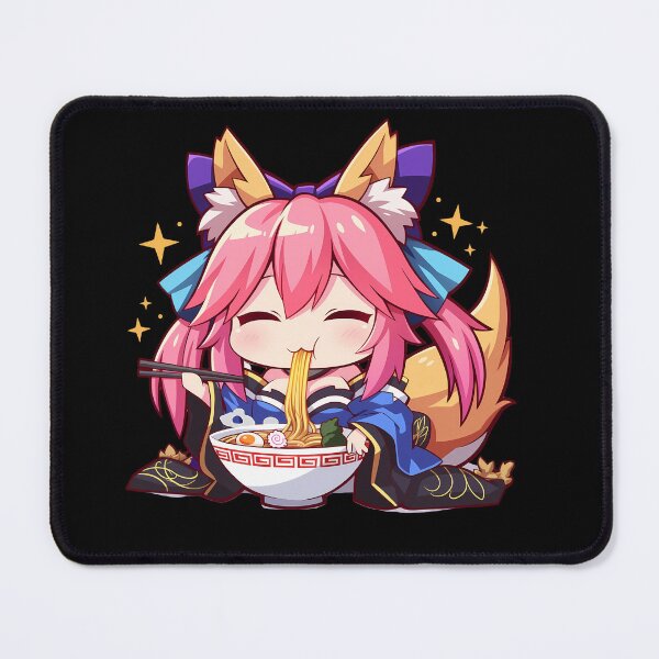 Item preview, Tamamo no Mae Caster Fate Grand Order Sparkly Kawaii Ramen designed and sold by mildaclairmo.