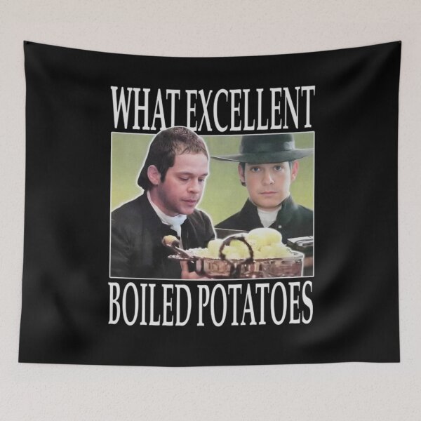 Item preview, Boilded Potatoes Pride and Prejudice Fitzwilliam Darcy Movie Meme designed and sold by CrossKateOne.