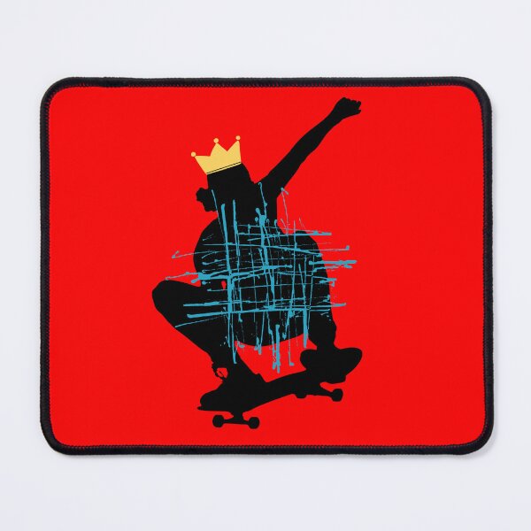 Item preview, Skater Silhouette with Gold Crown Streetwear Art designed and sold by rich-moda.
