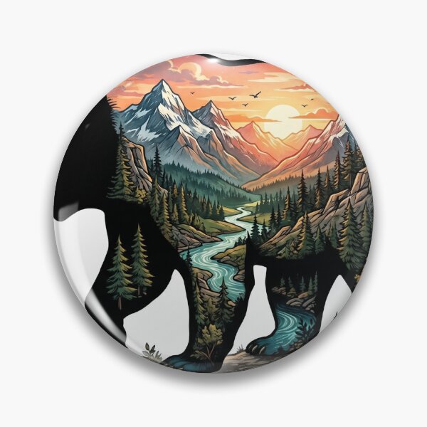 Item preview, Double Exposure Landscape designed and sold by misbahsiro.