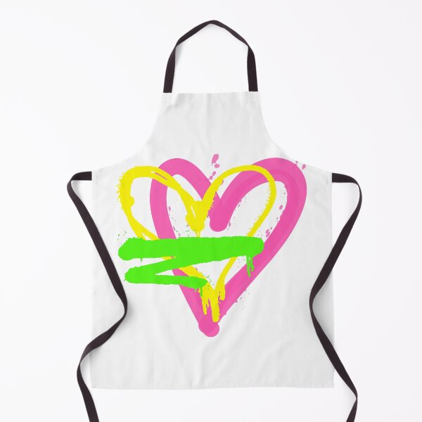 Item preview, Neon Graffiti Hearts Abstract Streetwear Art designed and sold by rich-moda.