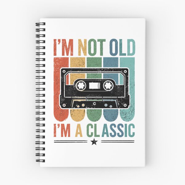 Item preview, I'm Not Old I'm A Classic Vintage Cassette Tape designed and sold by QuiteOrbit.