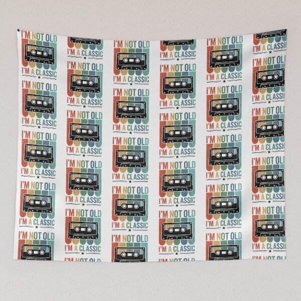Item preview, I'm Not Old I'm A Classic Vintage Cassette Tape designed and sold by QuiteOrbit.