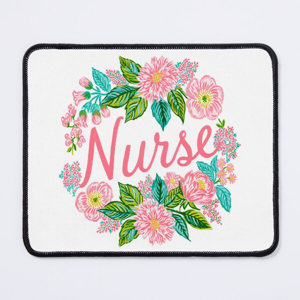 Item preview, Nurse Floral | Cute Preppy Nurse Appreciation Design designed and sold by ThePreppyArtist.
