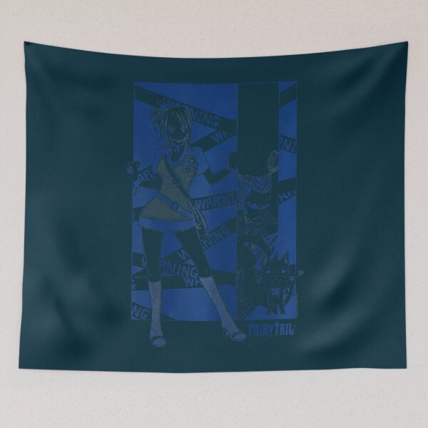 Item preview, Fairy Tail Lucy Scene With Warning Tape Fantasy Anime   designed and sold by KanteMcHexan.