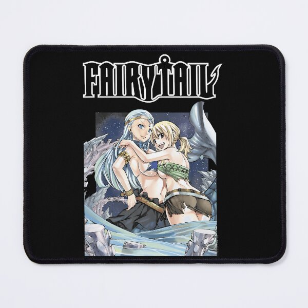 Item preview, Fairy Tail Mermaid Illustration With Logo Fantasy Anime designed and sold by KanteMcHexan.