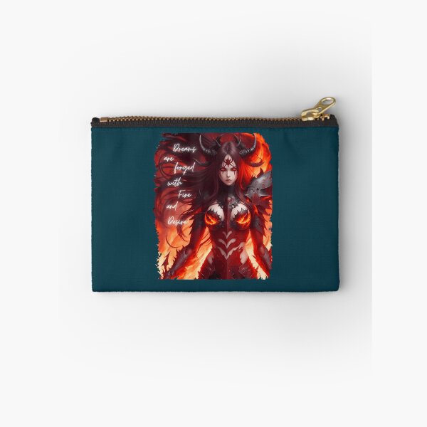 Item preview, Fiery Demon Warrior Anime In Hellfire  designed and sold by KanteMcHexan.