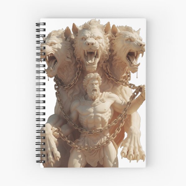Item preview, Hercules and Cerberus - Greek Hero vs. Hound of Hell designed and sold by Bluesax.