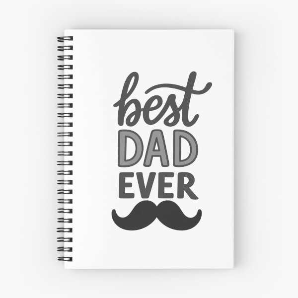 Item preview, Best Dad Ever with Black/White/Gray Mustache III designed and sold by jeweleddesigns.