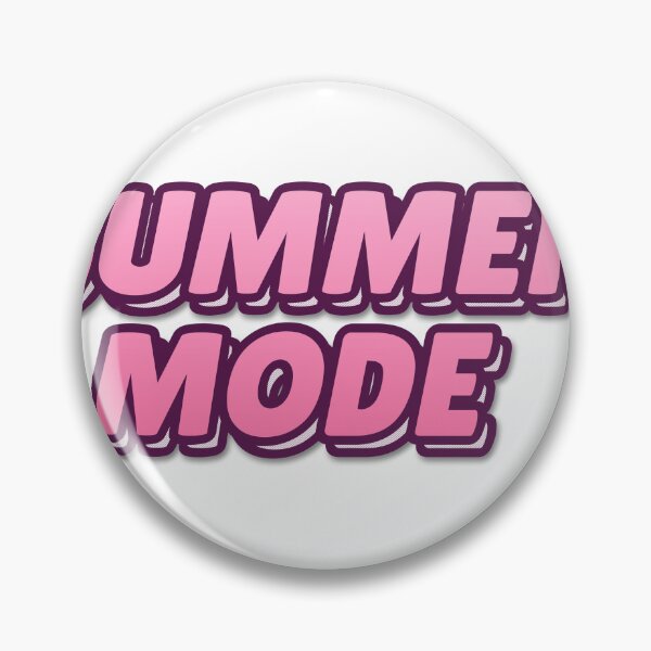 Item preview, "SUMMER MODE" Retro Typography Hoodie designed and sold by QuirkThreadsCo.