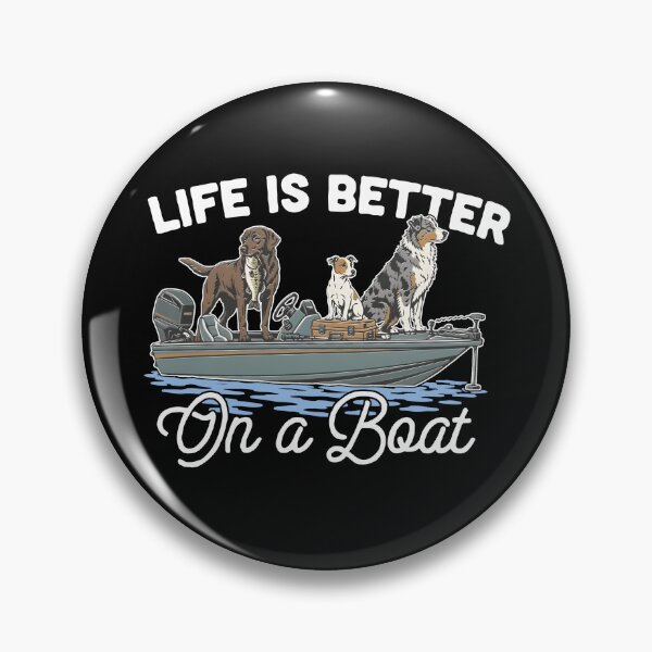 Item preview, Life Is Better On A Boat designed and sold by Home-Crea-Abode.