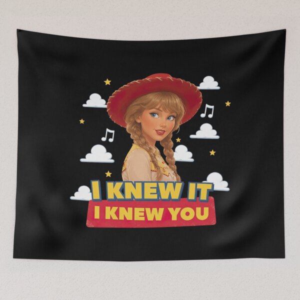 Item preview, Blonde Cowgirl Portrait Country Music Cloud Design designed and sold by bvarkox.