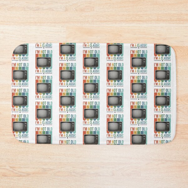 Item preview, I'm Not Old I'm Classic Retro TV Design designed and sold by QuiteOrbit.