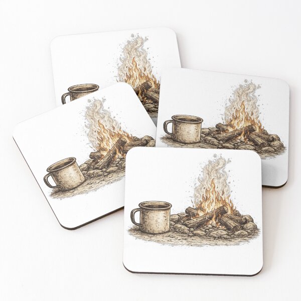 Item preview, Campfire Coffee designed and sold by KrungiT Design .