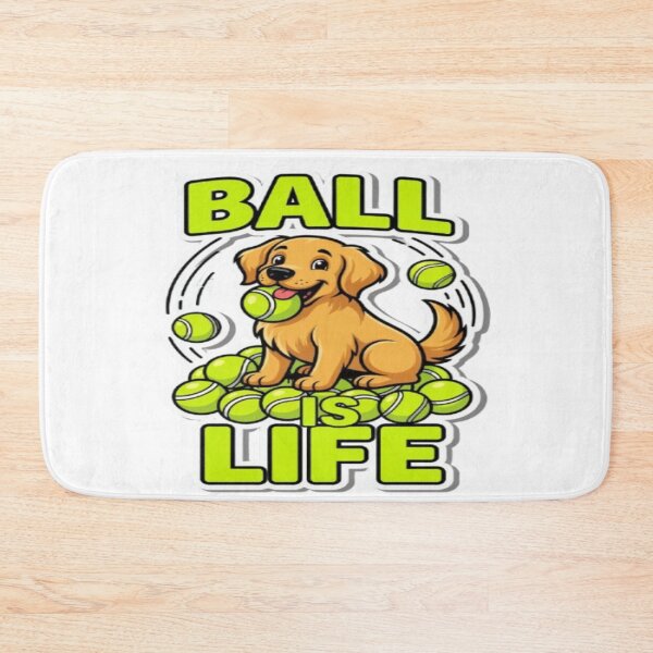 Item preview, Ball Is Life Funny Golden Retriever Tennis Ball Design designed and sold by ClaussShop.