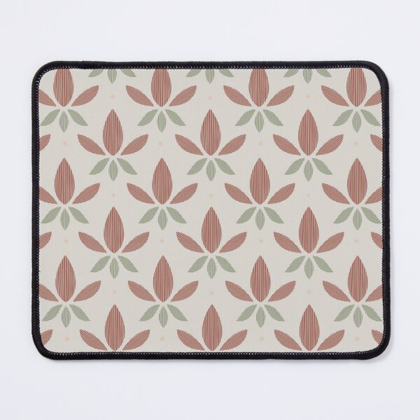 Item preview, Modern Scandinavian Floral Geometric Seamless Pattern in Earthtones designed and sold by DColourMuse.