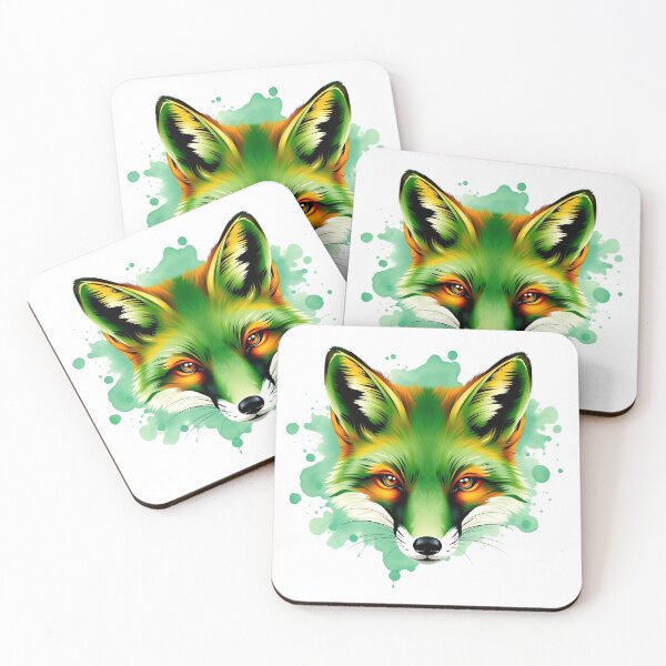 Item preview, Fox Watercolor Splash - Modern Graphic Art Hoodie designed and sold by QuirkThreadsCo.