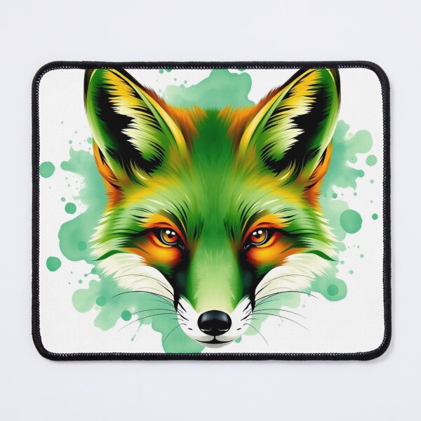Item preview, Fox Watercolor Splash - Modern Graphic Art Hoodie designed and sold by QuirkThreadsCo.