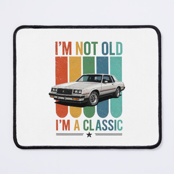 Item preview, I'm Not Old I'm A Classic Funny Car Graphic designed and sold by QuiteOrbit.